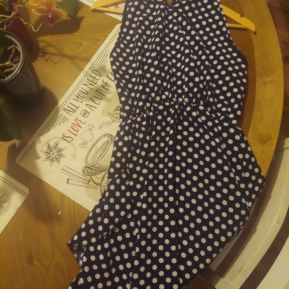 Polka-dot dress